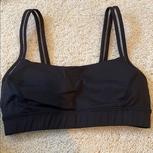 🔅traded🔅 lululemon black sports bra
